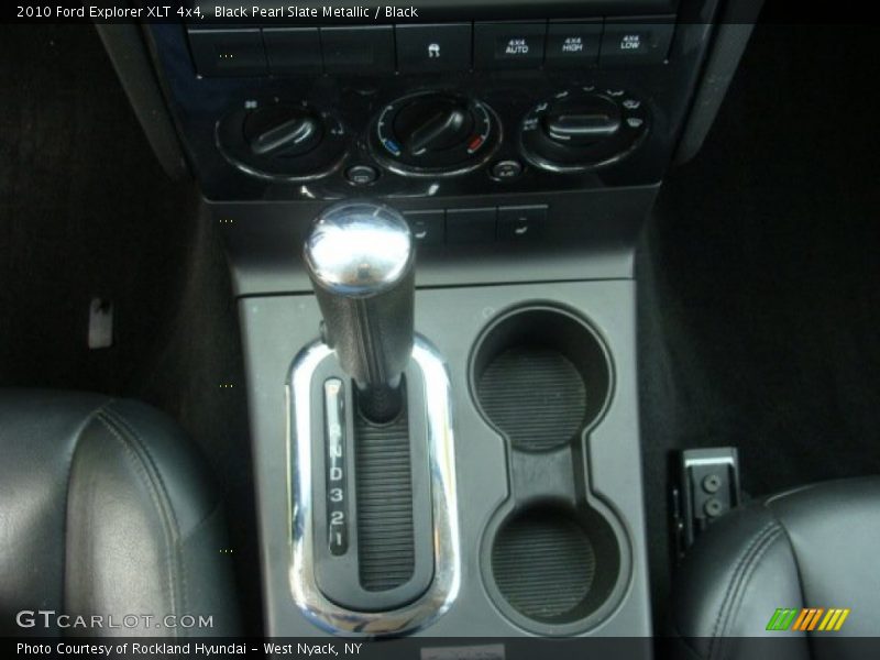 Black Pearl Slate Metallic / Black 2010 Ford Explorer XLT 4x4