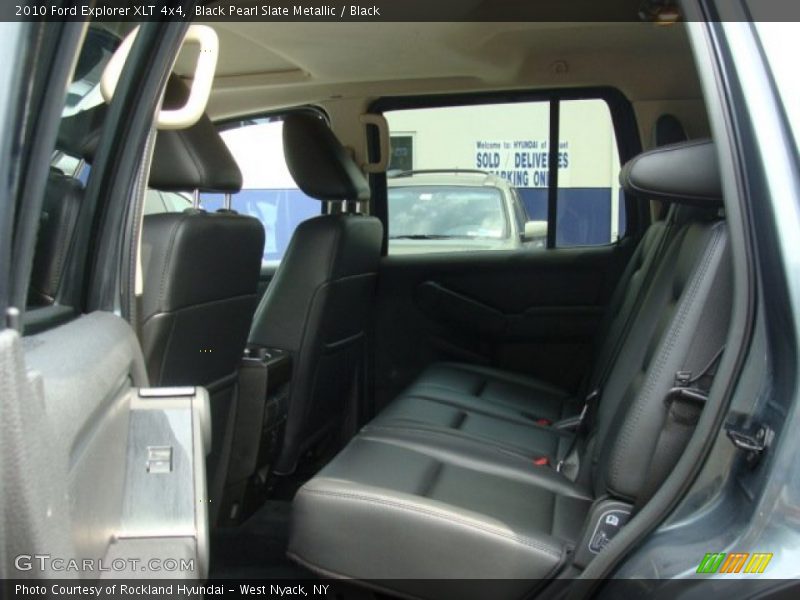 Black Pearl Slate Metallic / Black 2010 Ford Explorer XLT 4x4
