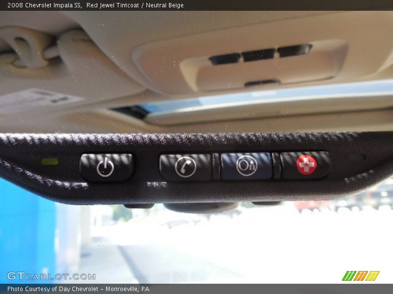 Red Jewel Tintcoat / Neutral Beige 2008 Chevrolet Impala SS