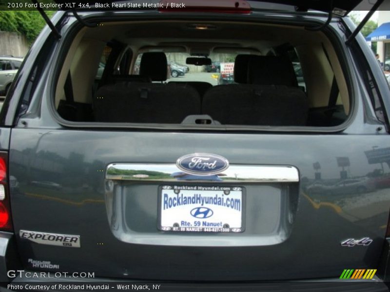 Black Pearl Slate Metallic / Black 2010 Ford Explorer XLT 4x4