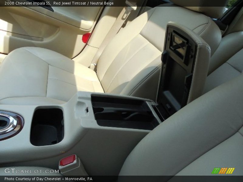 Red Jewel Tintcoat / Neutral Beige 2008 Chevrolet Impala SS