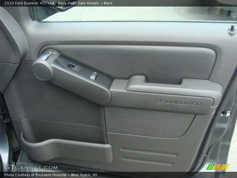 Black Pearl Slate Metallic / Black 2010 Ford Explorer XLT 4x4
