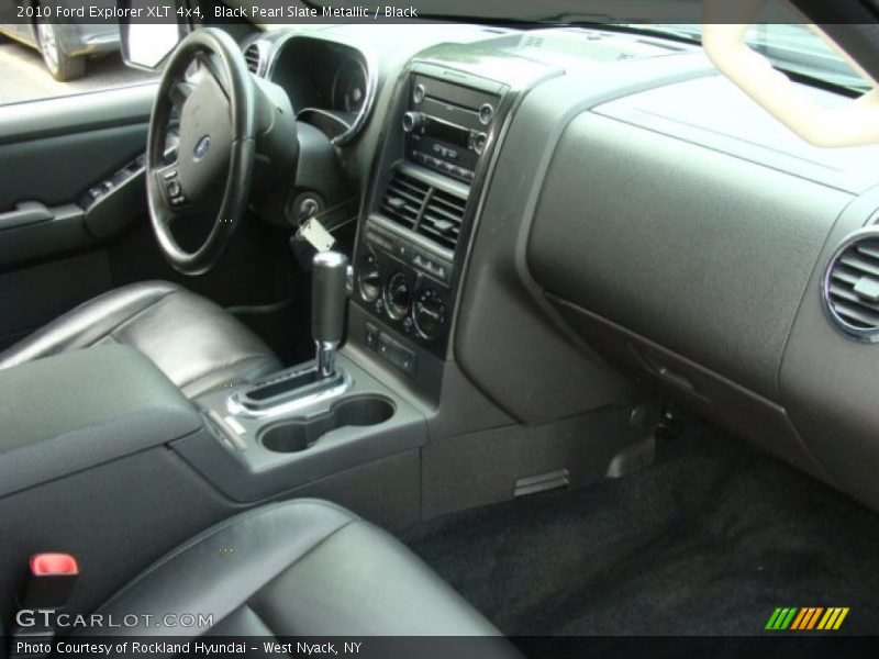 Black Pearl Slate Metallic / Black 2010 Ford Explorer XLT 4x4