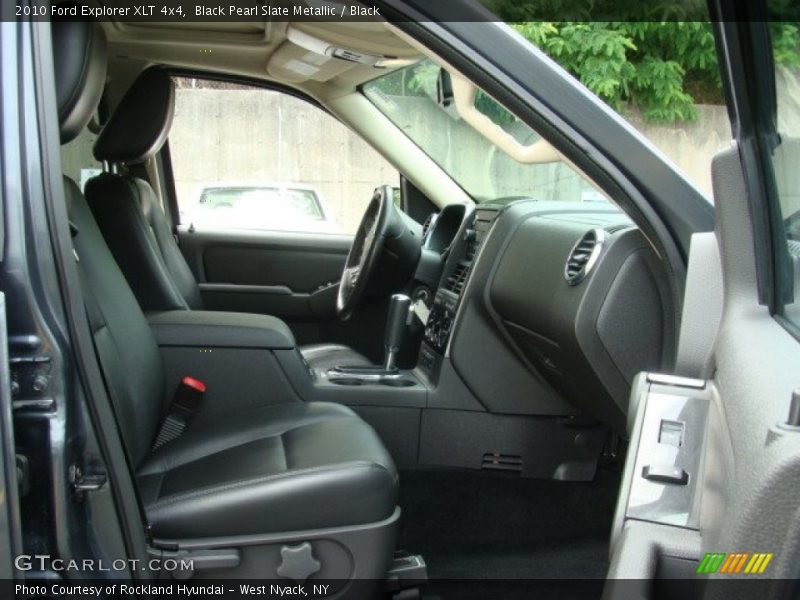Black Pearl Slate Metallic / Black 2010 Ford Explorer XLT 4x4