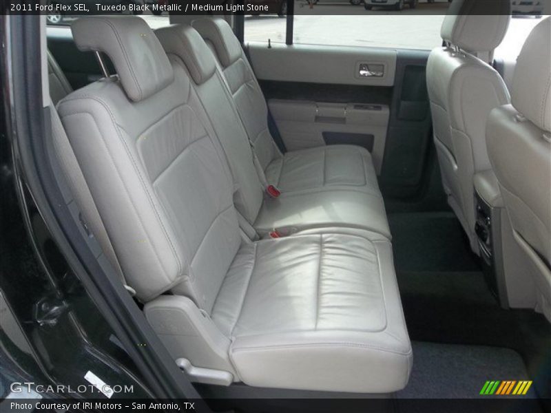 Tuxedo Black Metallic / Medium Light Stone 2011 Ford Flex SEL