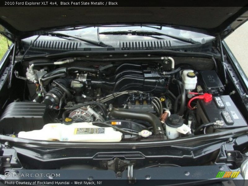Black Pearl Slate Metallic / Black 2010 Ford Explorer XLT 4x4