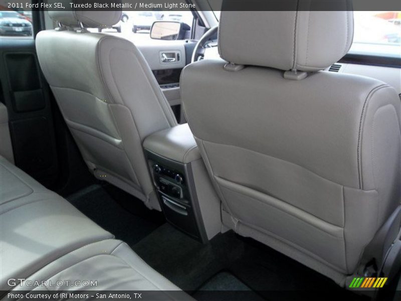 Tuxedo Black Metallic / Medium Light Stone 2011 Ford Flex SEL