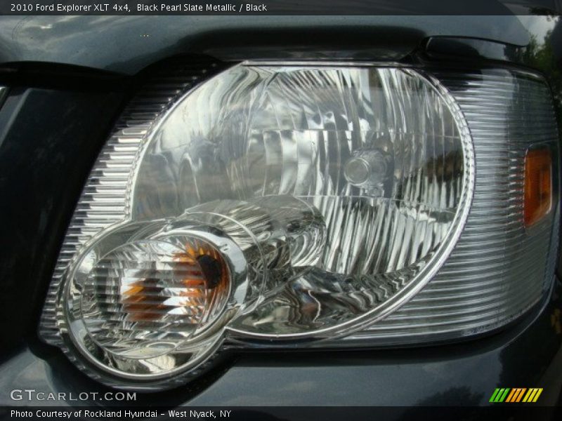 Black Pearl Slate Metallic / Black 2010 Ford Explorer XLT 4x4