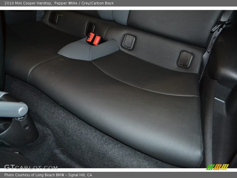 Pepper White / Grey/Carbon Black 2010 Mini Cooper Hardtop