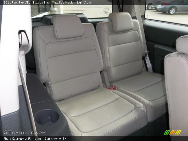 Tuxedo Black Metallic / Medium Light Stone 2011 Ford Flex SEL