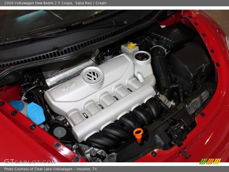 Salsa Red / Cream 2009 Volkswagen New Beetle 2.5 Coupe
