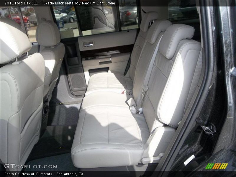 Tuxedo Black Metallic / Medium Light Stone 2011 Ford Flex SEL