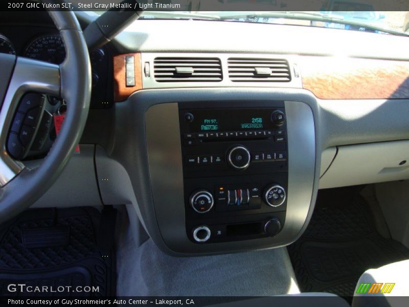 Steel Gray Metallic / Light Titanium 2007 GMC Yukon SLT