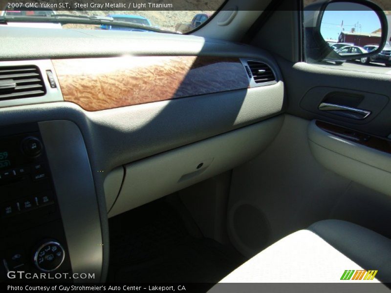 Steel Gray Metallic / Light Titanium 2007 GMC Yukon SLT