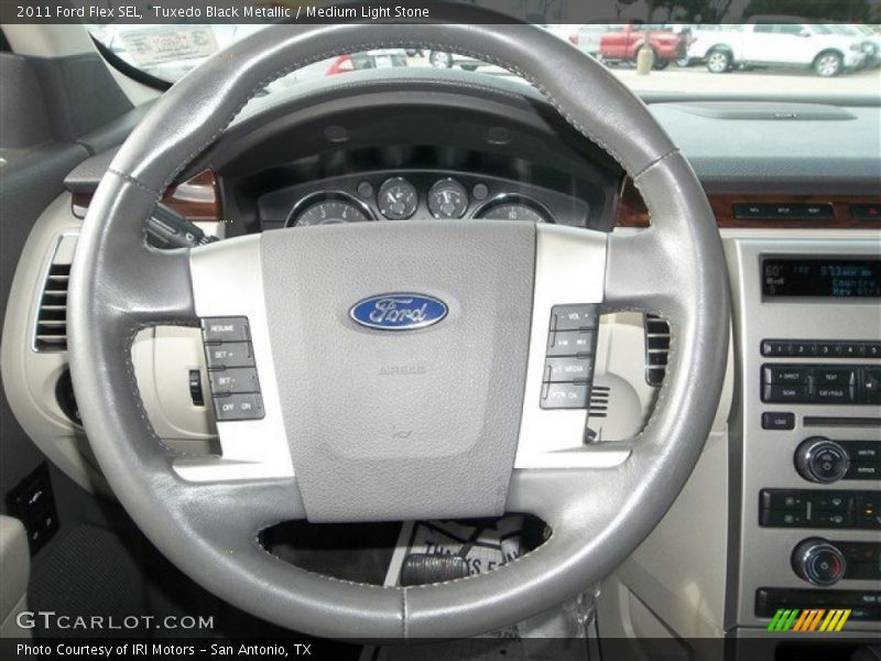 Tuxedo Black Metallic / Medium Light Stone 2011 Ford Flex SEL