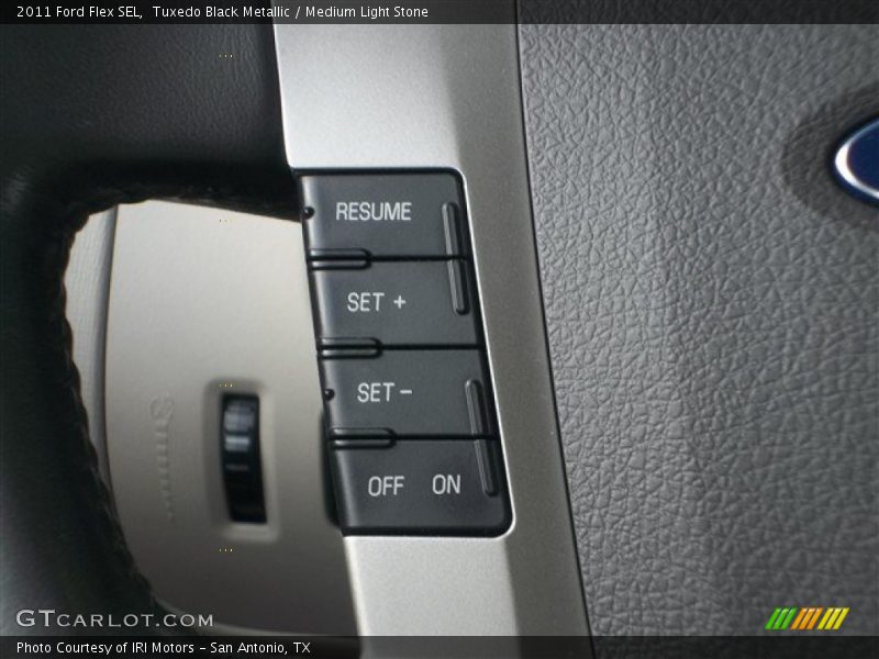 Tuxedo Black Metallic / Medium Light Stone 2011 Ford Flex SEL