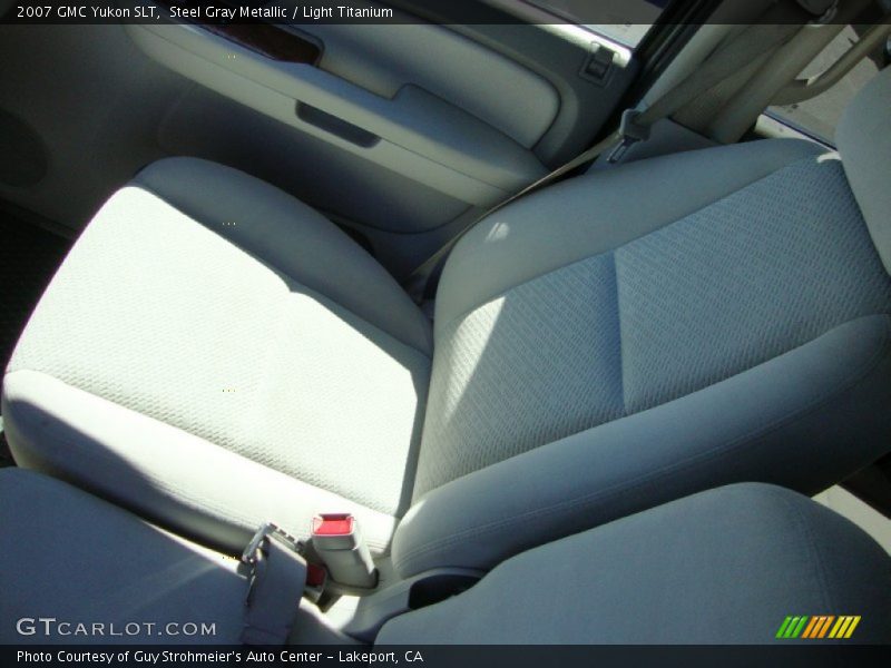 Steel Gray Metallic / Light Titanium 2007 GMC Yukon SLT