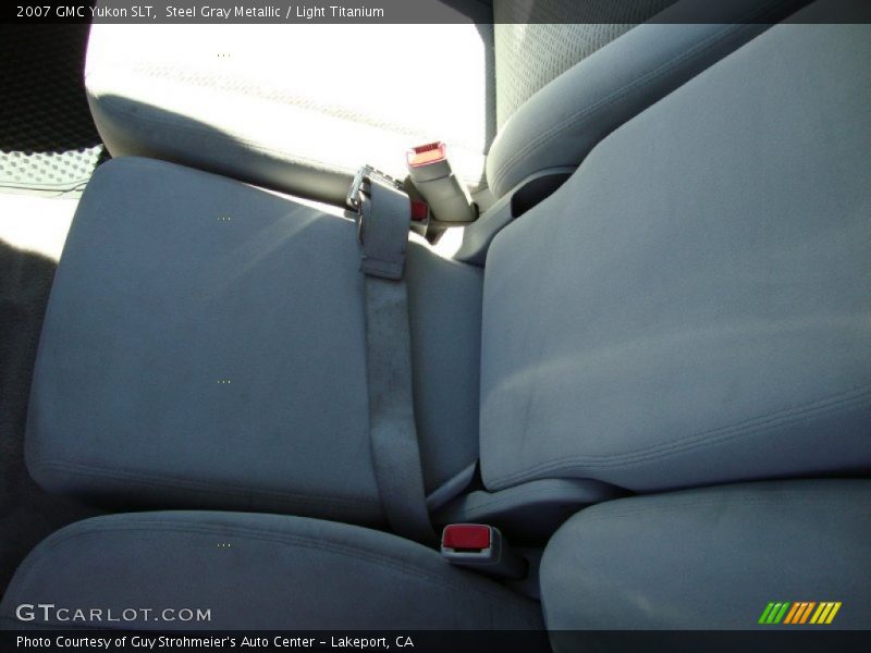 Steel Gray Metallic / Light Titanium 2007 GMC Yukon SLT