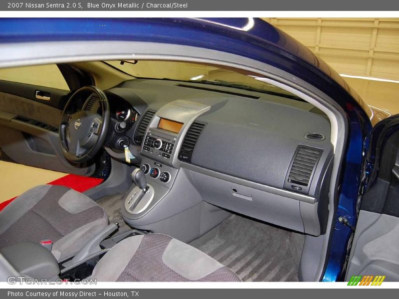 Blue Onyx Metallic / Charcoal/Steel 2007 Nissan Sentra 2.0 S