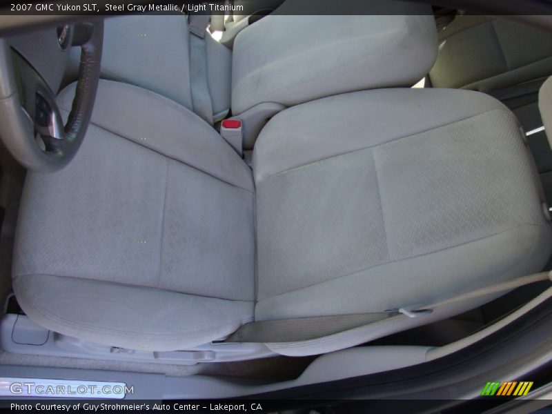 Steel Gray Metallic / Light Titanium 2007 GMC Yukon SLT