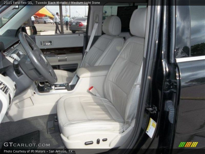 Tuxedo Black Metallic / Medium Light Stone 2011 Ford Flex SEL