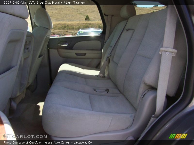 Steel Gray Metallic / Light Titanium 2007 GMC Yukon SLT