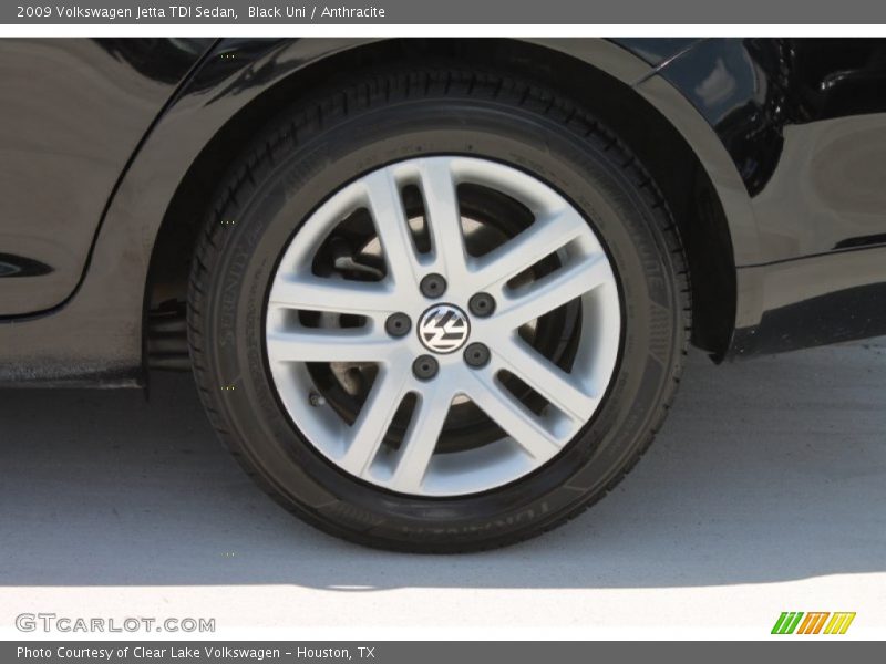 Black Uni / Anthracite 2009 Volkswagen Jetta TDI Sedan
