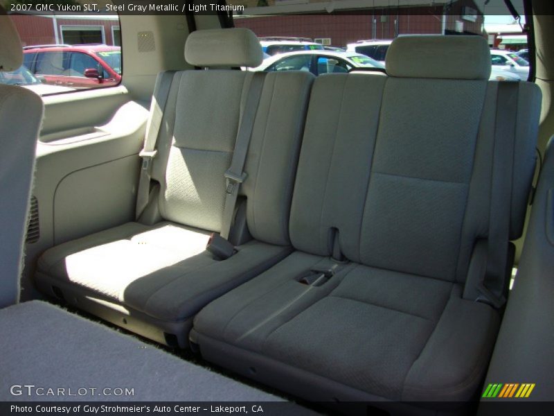 Steel Gray Metallic / Light Titanium 2007 GMC Yukon SLT