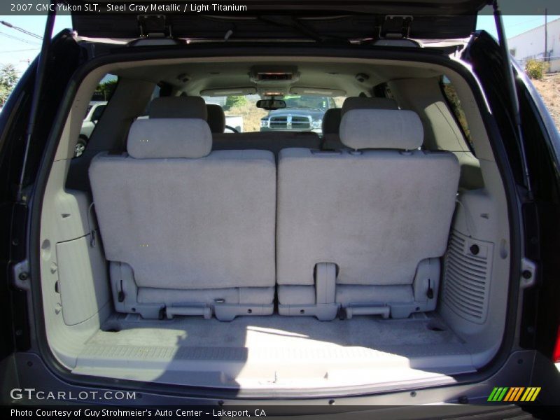 Steel Gray Metallic / Light Titanium 2007 GMC Yukon SLT