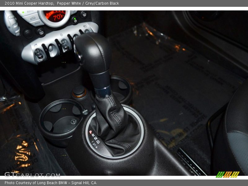 Pepper White / Grey/Carbon Black 2010 Mini Cooper Hardtop