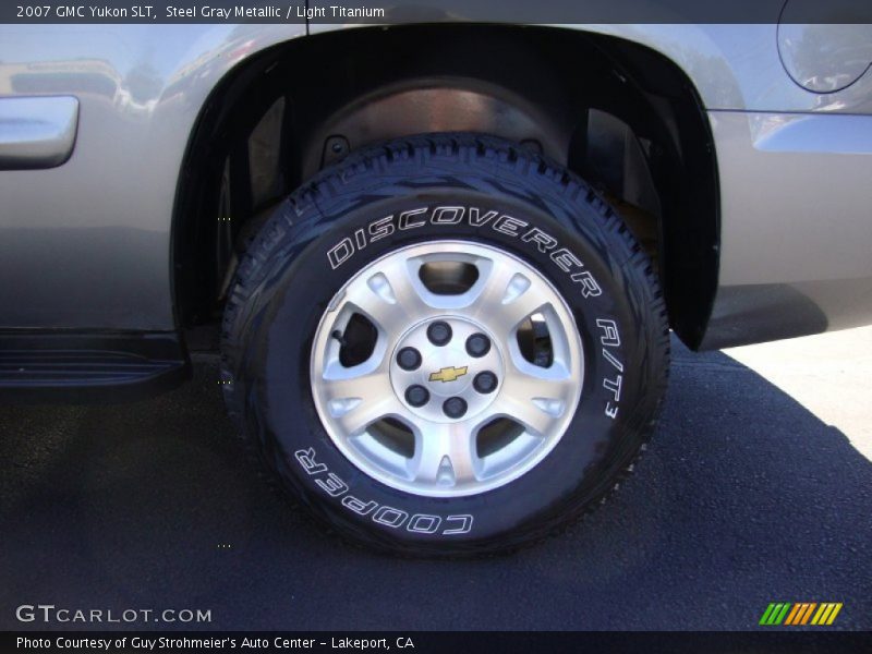 Steel Gray Metallic / Light Titanium 2007 GMC Yukon SLT