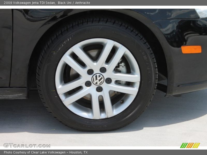 Black Uni / Anthracite 2009 Volkswagen Jetta TDI Sedan