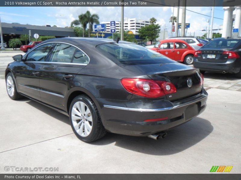 Mocha Anthracite Metallic / Cornsilk Beige Two Tone 2010 Volkswagen CC Sport