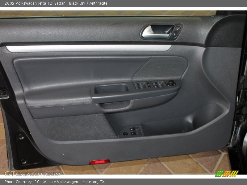 Black Uni / Anthracite 2009 Volkswagen Jetta TDI Sedan