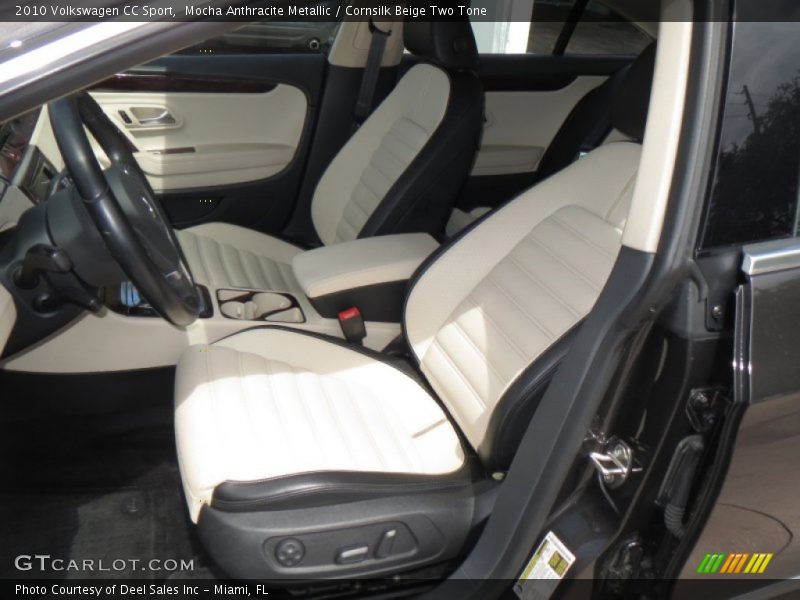 Mocha Anthracite Metallic / Cornsilk Beige Two Tone 2010 Volkswagen CC Sport