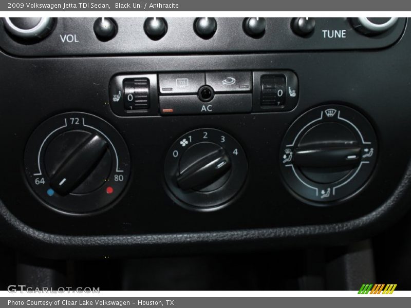 Black Uni / Anthracite 2009 Volkswagen Jetta TDI Sedan