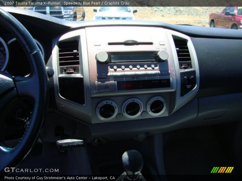 Speedway Blue Pearl / Graphite Gray 2007 Toyota Tacoma X-Runner