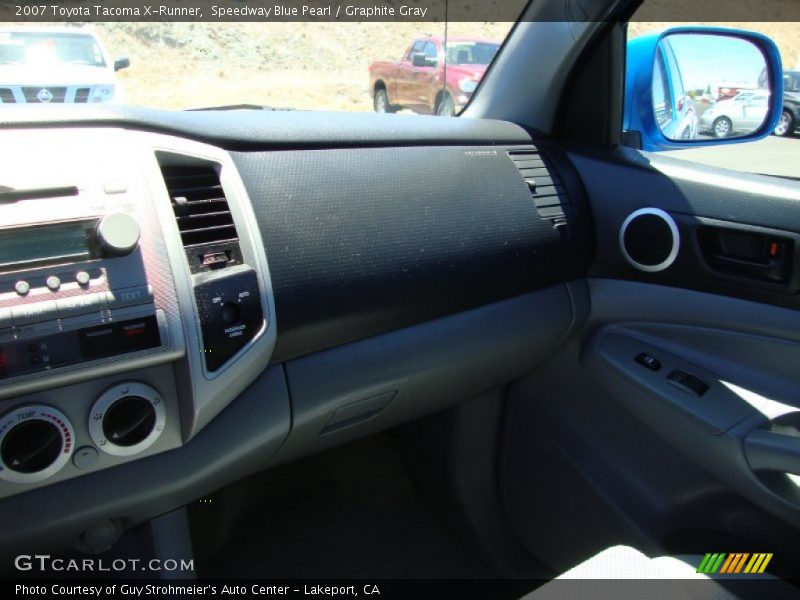 Speedway Blue Pearl / Graphite Gray 2007 Toyota Tacoma X-Runner