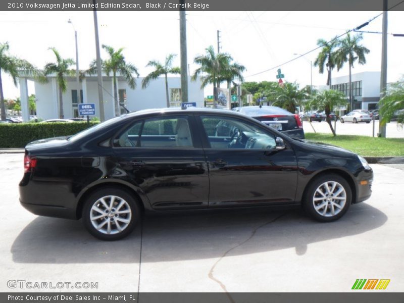 Black / Cornsilk Beige 2010 Volkswagen Jetta Limited Edition Sedan