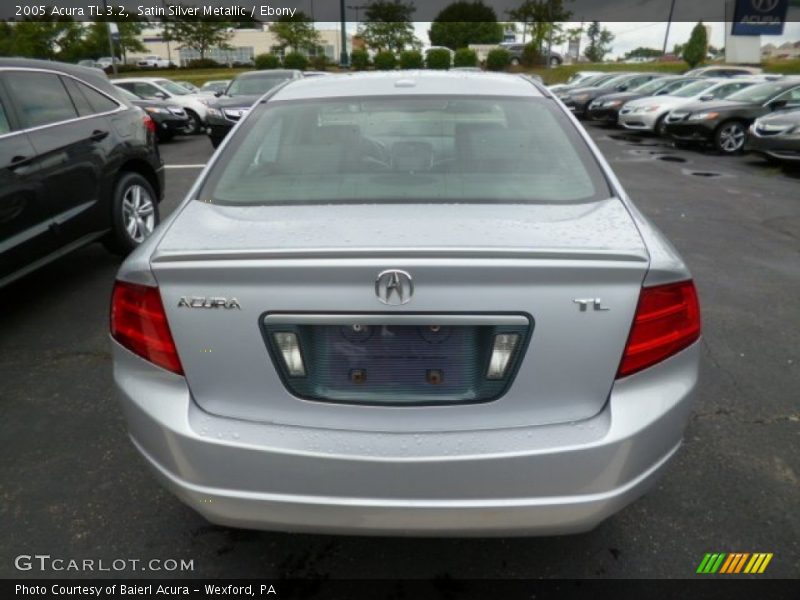Satin Silver Metallic / Ebony 2005 Acura TL 3.2