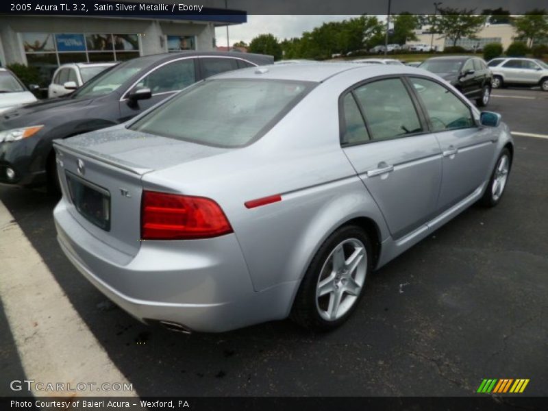 Satin Silver Metallic / Ebony 2005 Acura TL 3.2