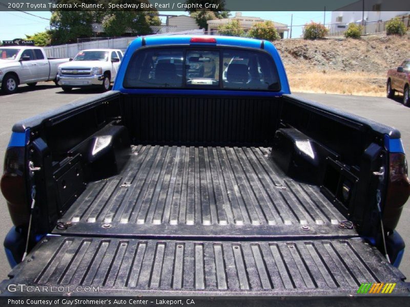 Speedway Blue Pearl / Graphite Gray 2007 Toyota Tacoma X-Runner