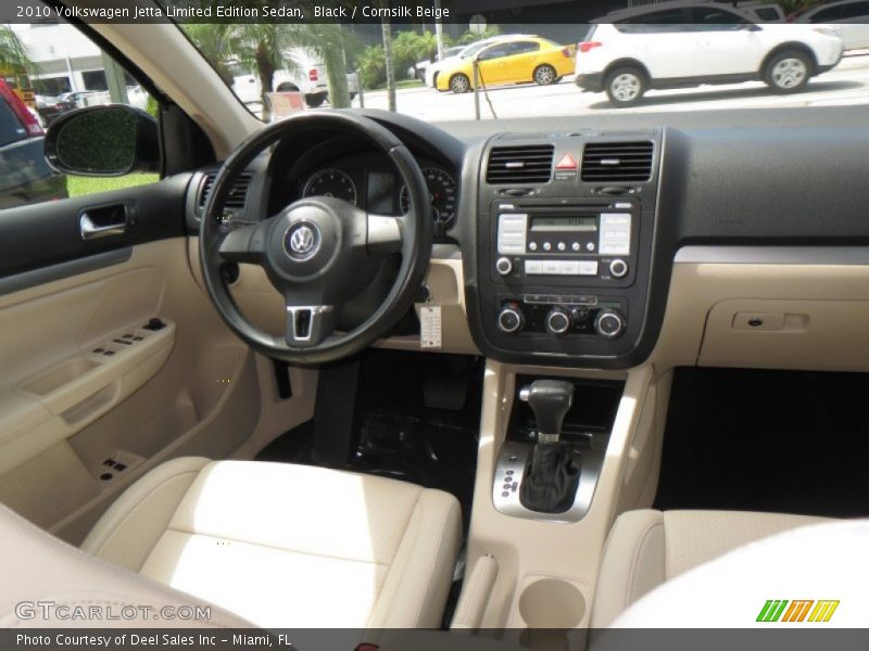 Black / Cornsilk Beige 2010 Volkswagen Jetta Limited Edition Sedan