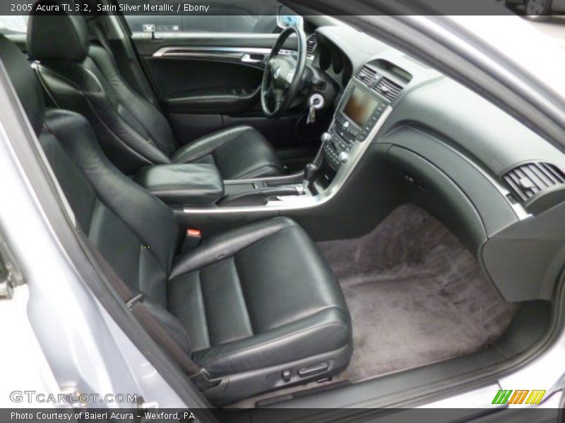 Satin Silver Metallic / Ebony 2005 Acura TL 3.2