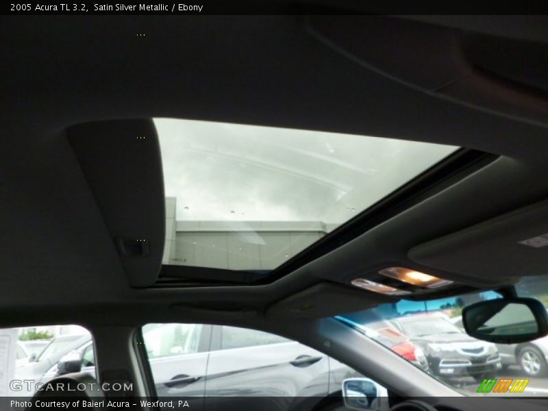 Satin Silver Metallic / Ebony 2005 Acura TL 3.2