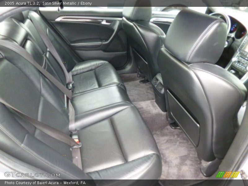 Satin Silver Metallic / Ebony 2005 Acura TL 3.2
