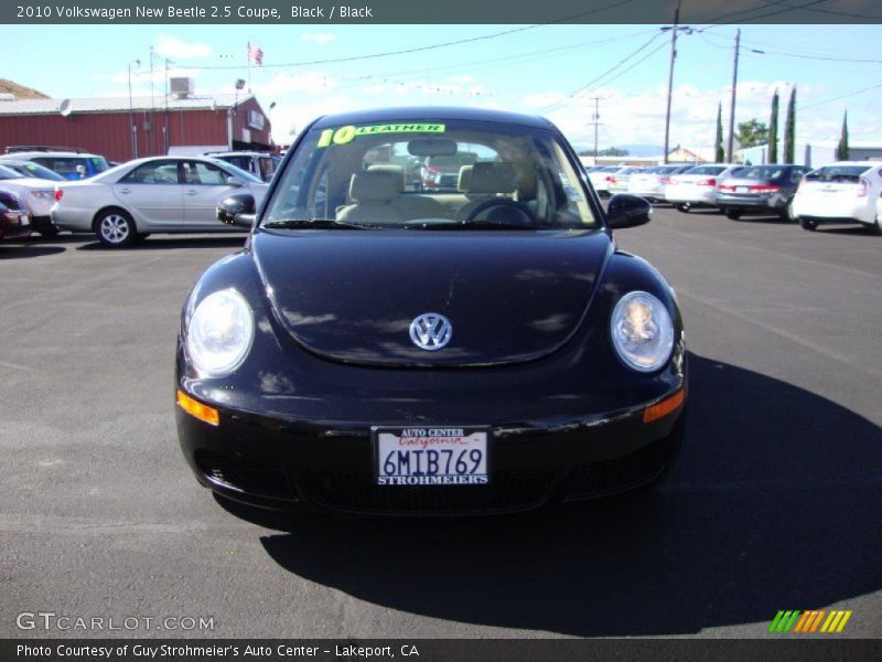 Black / Black 2010 Volkswagen New Beetle 2.5 Coupe