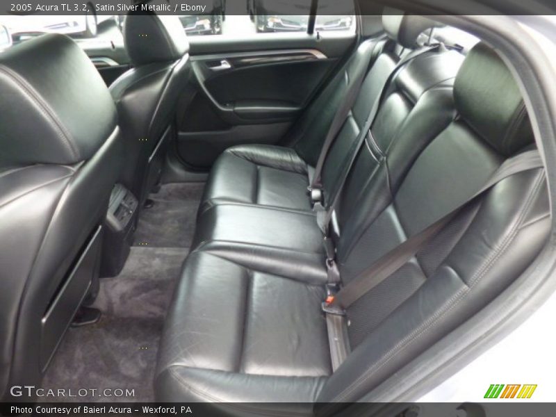 Satin Silver Metallic / Ebony 2005 Acura TL 3.2