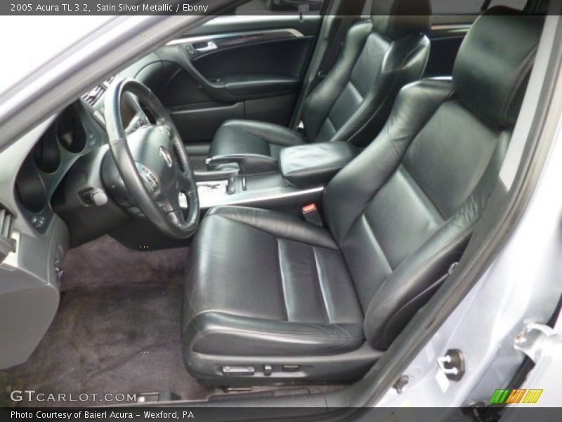 Satin Silver Metallic / Ebony 2005 Acura TL 3.2