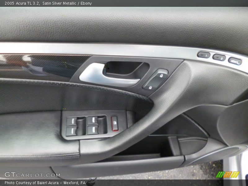 Satin Silver Metallic / Ebony 2005 Acura TL 3.2